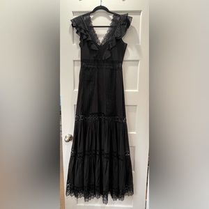 Charo Ruiz black maxi dress
